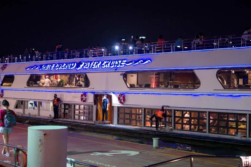 Chaophraya White Orchid Dinner Cruise Dinner & Beer Buffet | Bangkok