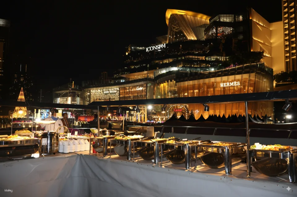 Chaophraya White Orchid Dinner Cruise Dinner & Beer Buffet | Bangkok