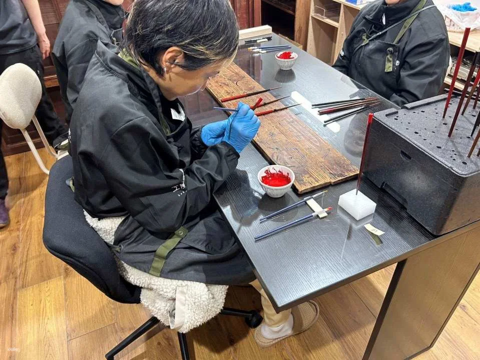 Yamanaka Lacquered Chopsticks Workshop