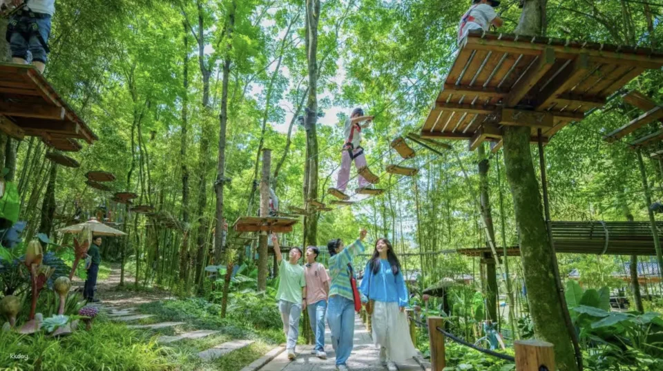 Hangzhou OMG Heart-Pounding Park (Popular outdoor adventure park offering thrilling high-altitude rides and extreme experiences, and the chance to explore a mysterious underground river)