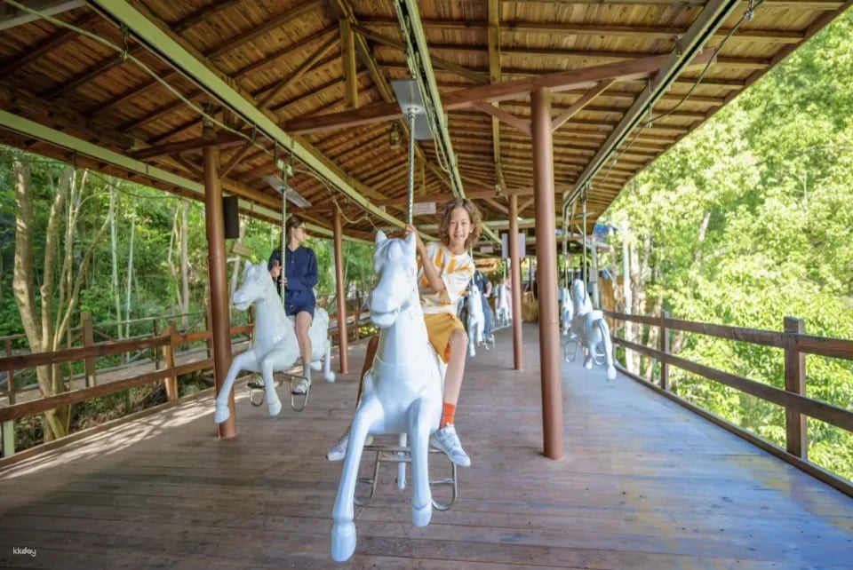 Hangzhou OMG Heart-Pounding Park (Popular outdoor adventure park offering thrilling high-altitude rides and extreme experiences, and the chance to explore a mysterious underground river)