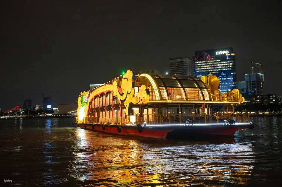 Canton Tower Wharf | Lucky Duck β’ A Timeless Feast β The first immersive waterborne entertainment project in the Greater Bay Area (NPC Interaction / Royal Dining / Desserts)