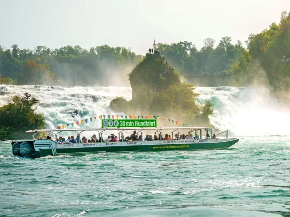 3A 30-minute boat tour to the Rhine Falls | Switzerland