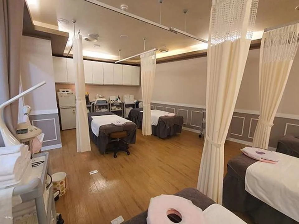 Experience Traditional Korean Sauna, Scrub & Massage in Seoul | Free Far Infrared Pink Salt Heat Sitz Bath or Cupping Therapy