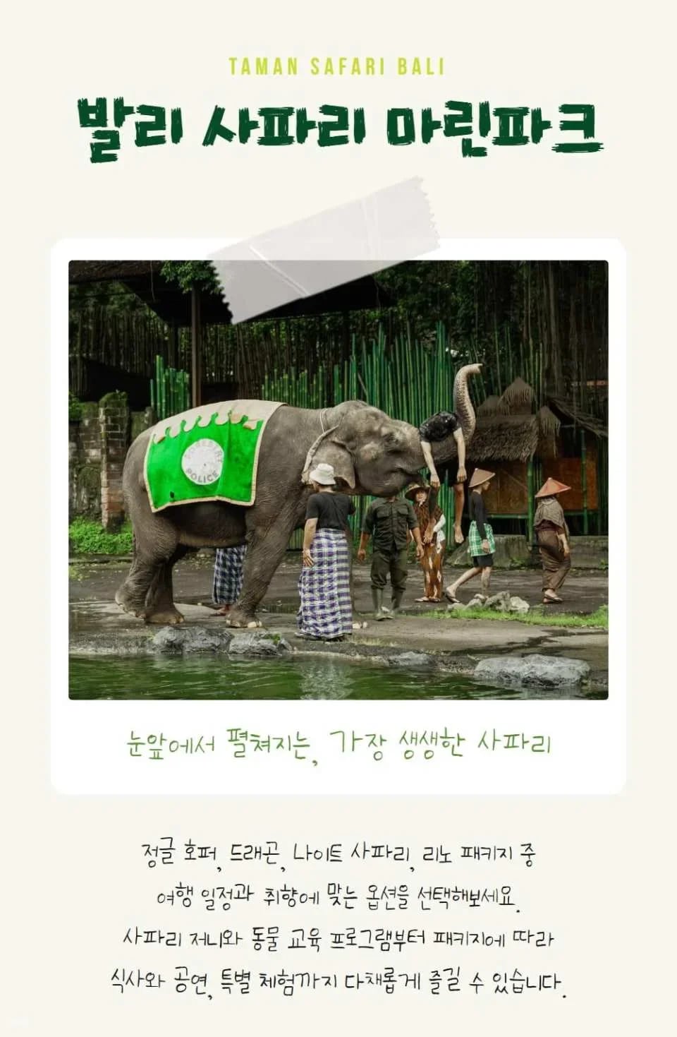 [Bali] Safari Marine Park Admission Ticket - Choose from Jungle Hopper, Dragon Night, Rhino Safari