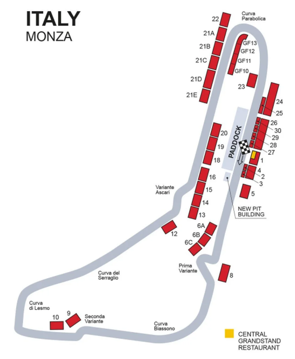 Formula 1 Pirelli Gran Premio d’Italia 2026 (04 - 06 September)
