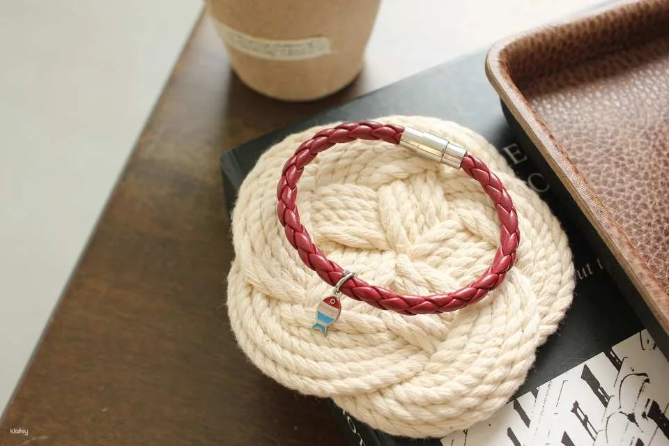 Busan Handmade Leather Bracelet Making Class | 1-2 Hour DIY Workshop Experience