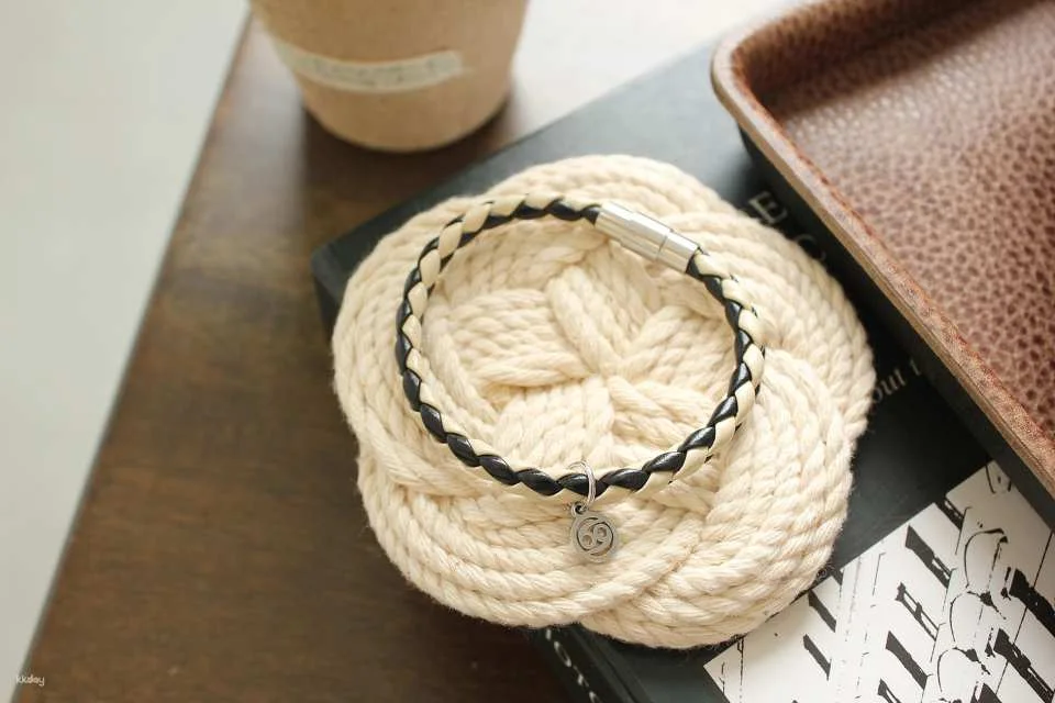 Busan Handmade Leather Bracelet Making Class | 1-2 Hour DIY Workshop Experience