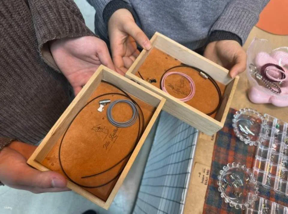 Busan Handmade Leather Bracelet Making Class | 1-2 Hour DIY Workshop Experience