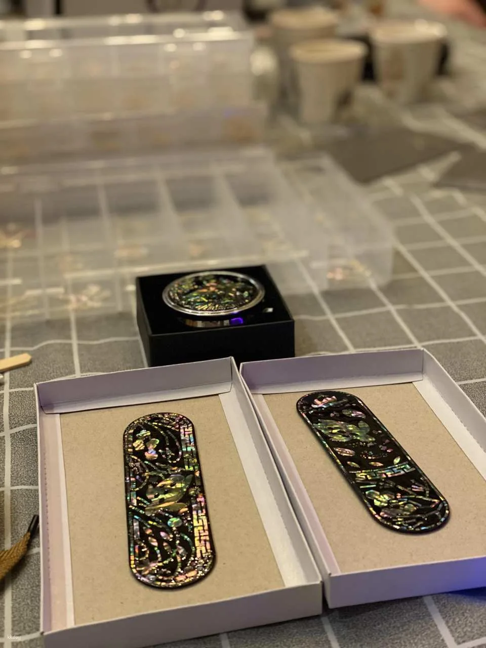 Busan Traditional Craft Experience | Create Your Own Mother-of-Pearl Lacquerware (Najeonchilgi) & Korean Tea Ceremony