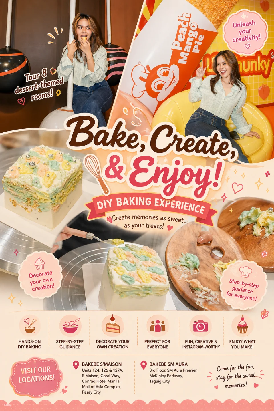 Manila Bakebe: DIY Cake/Pastry Baking Fun Experience