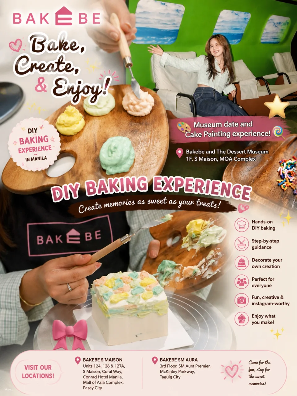 Manila Bakebe: DIY Cake/Pastry Baking Fun Experience