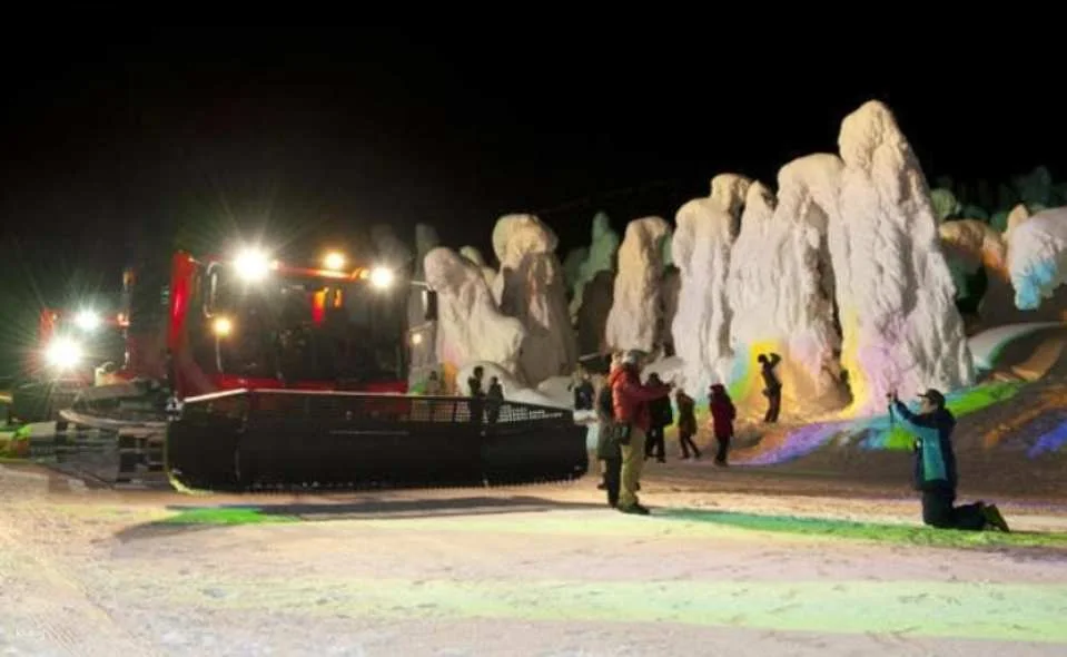 Zao Snow Monster Illumination Tour from Sendai (Includes Bus Transfer & Guaranteed Nightcruiser Seats)