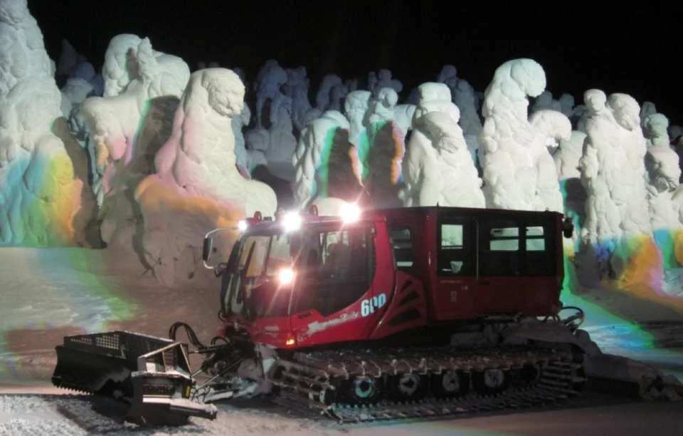 Zao Snow Monster Illumination Tour from Sendai (Includes Bus Transfer & Guaranteed Nightcruiser Seats)