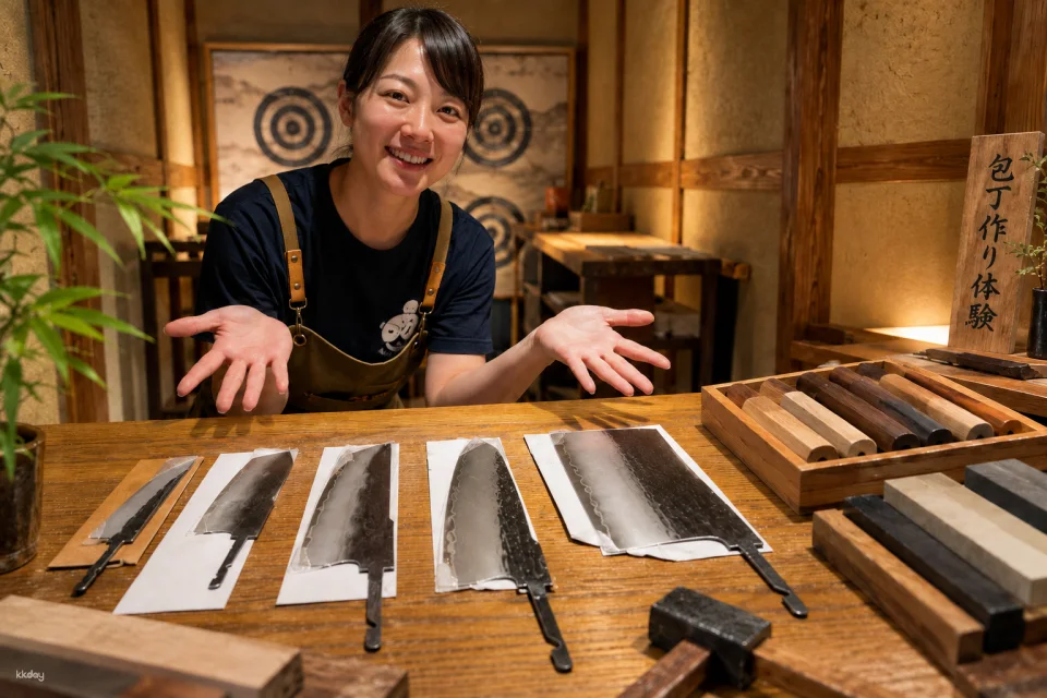 Kyoto: Custom Japanese Knife-Making Workshop in Arashiyama