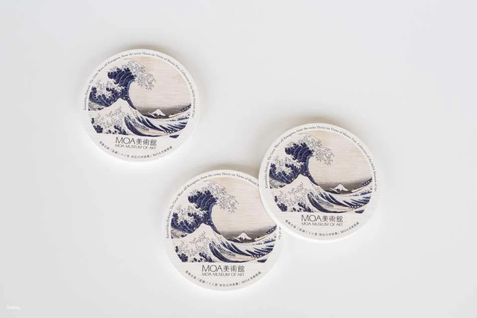 MOA Museum of Art admission ticket, including matcha, a café voucher, and an original Ukiyoe design coaster as a souvenir | Atami, Japan