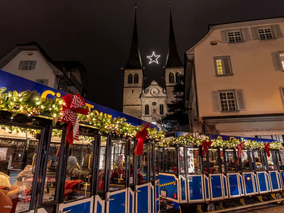 Christmas Train Lucerne: Festive City Tour through Lucerne | Switzerland