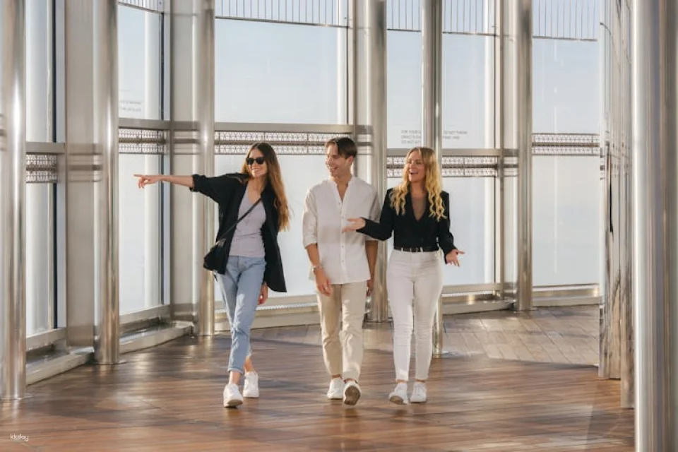 Burj Khalifa tickets: levels 124 and 125