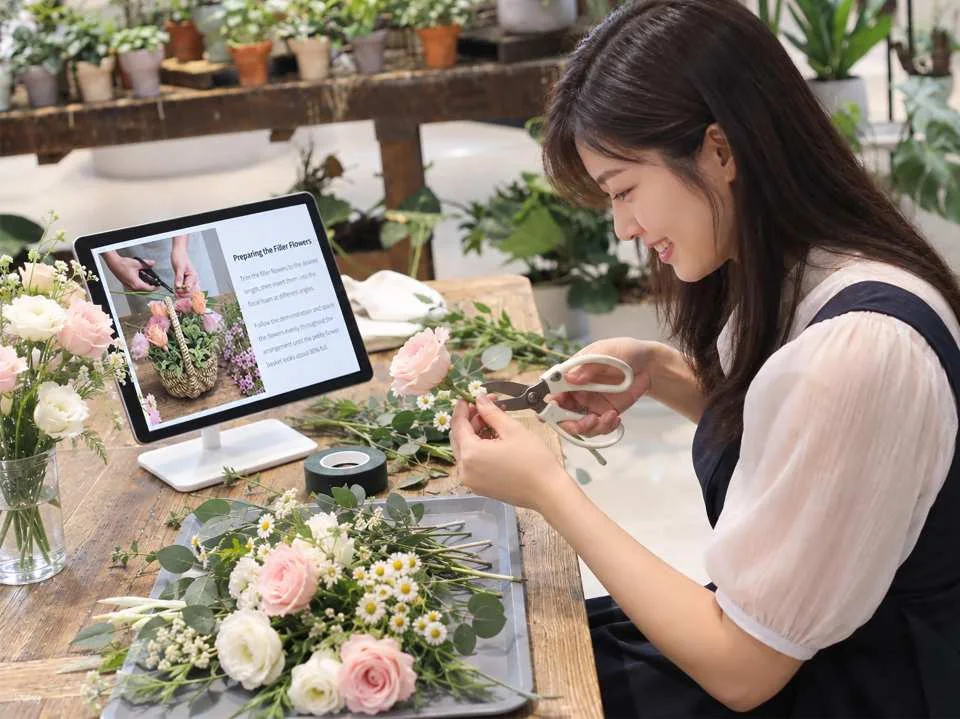 花意空間｜DIY花藝課程｜台北大直