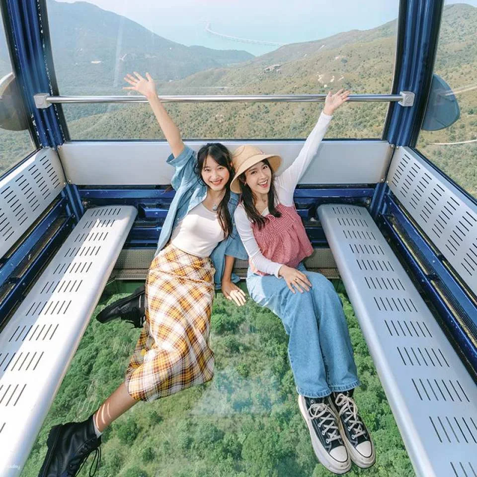 【Ngong Ping & Tai O Tour Package】Hong Kong Ngong Ping 360 Cable Car Ticket, Lantau Bus Ticket, Tai O Boat Tour Ticket