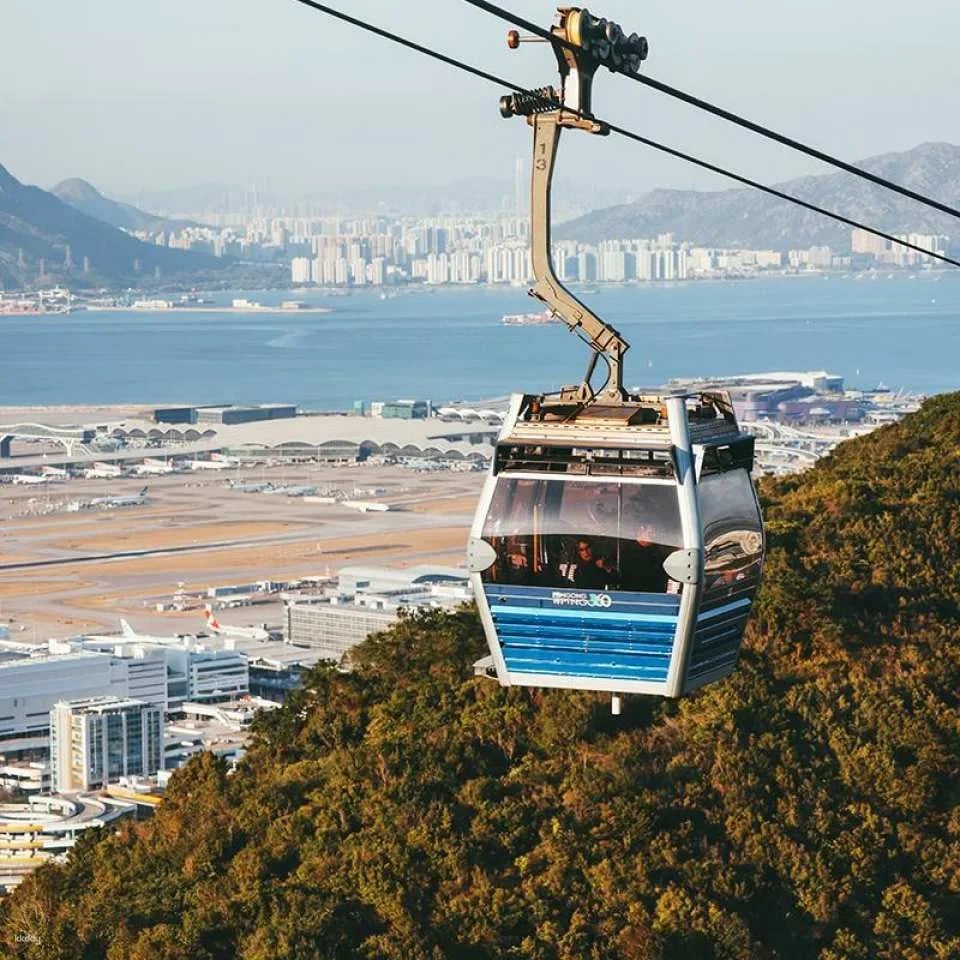 【Ngong Ping & Tai O Tour Package】Hong Kong Ngong Ping 360 Cable Car Ticket, Lantau Bus Ticket, Tai O Boat Tour Ticket