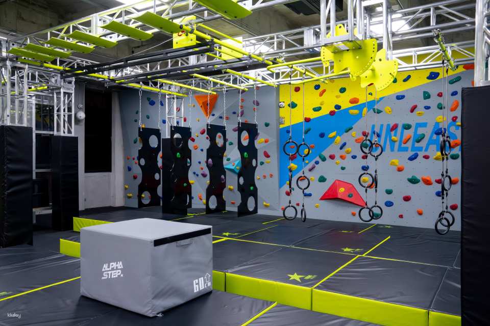 [KKday Exclusive Offer] Children and Teenagers' Fitness Training Base | Popular Ninja Warrior Experience | Fitness Introductory Courses | AlphaStep