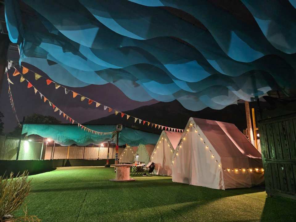 [KKday Exclusive Offer] Yuen Long Yau Tam Mei Farm Camp | Summer Water Festival | Hello Summer Water Battle | Brand New Rural Stargazing Town | Private Outdoor BBQ Equipment | Family Gathering | Indoor Children's Playground
