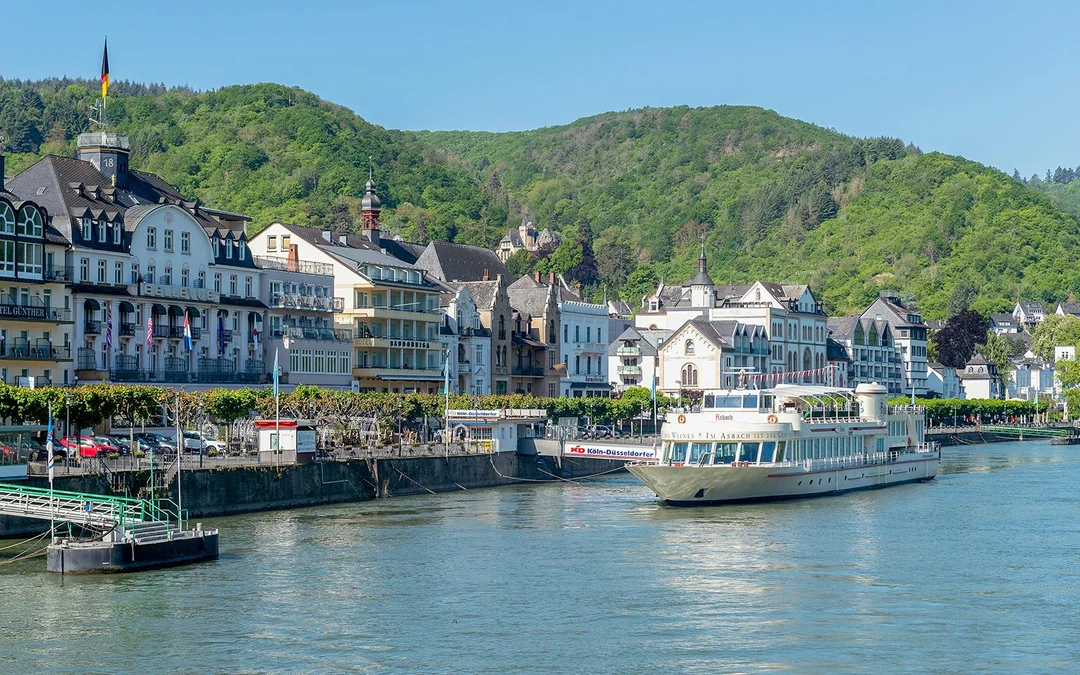 Koblenz Rhine River Cruise on a Historical Paddle Steamer Image 4