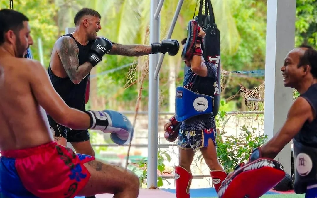 Koh Phangan Beginner Muay Thai Boxing Class Image 9