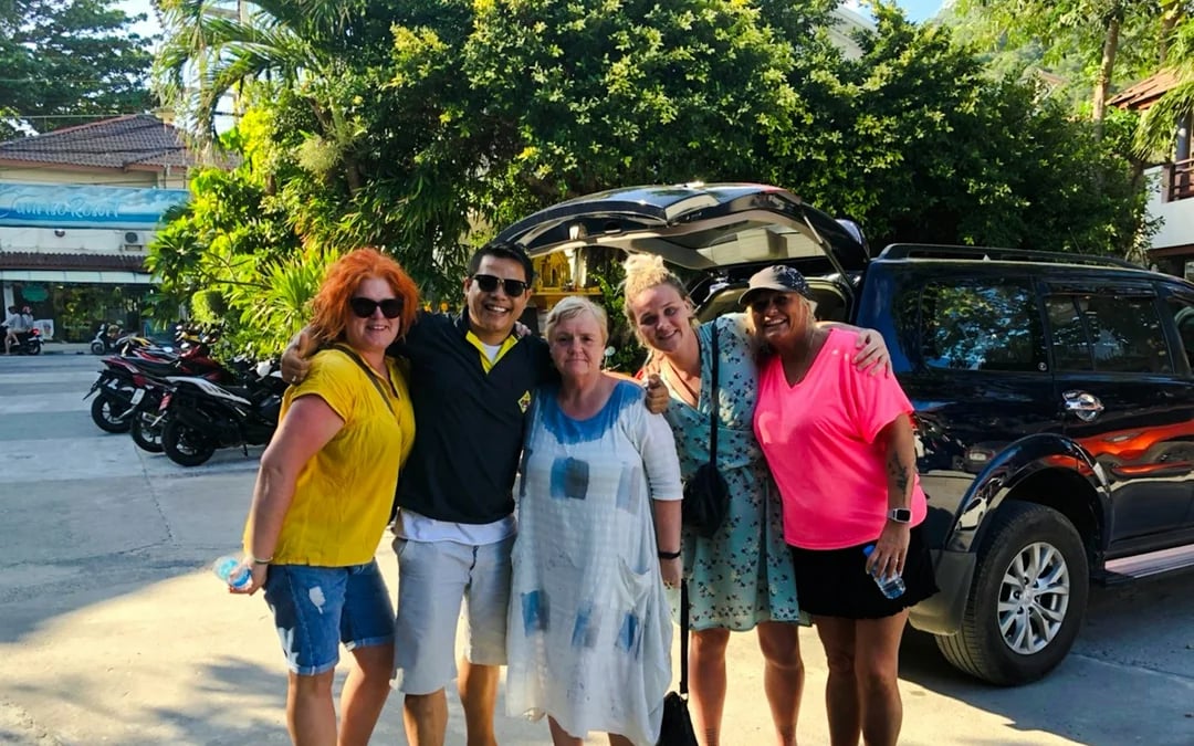 Koh Phangan Private Car Island Highlights Tour with Snorkeling Image 1