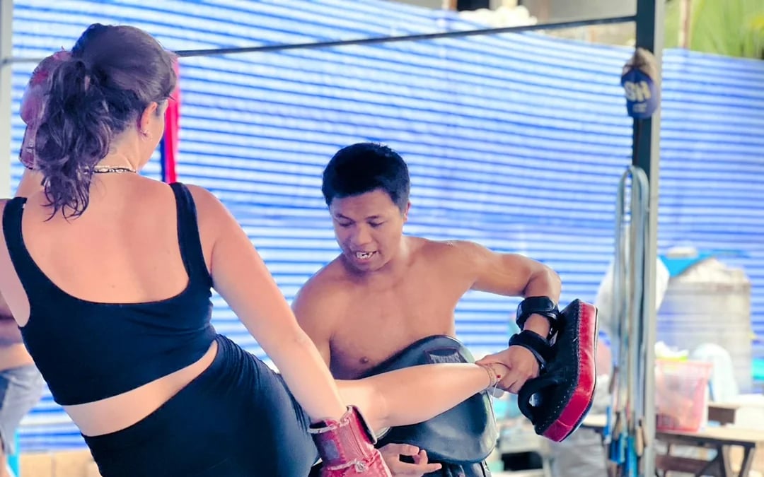 Koh Tao Muay Thai Beginner Class Image 3