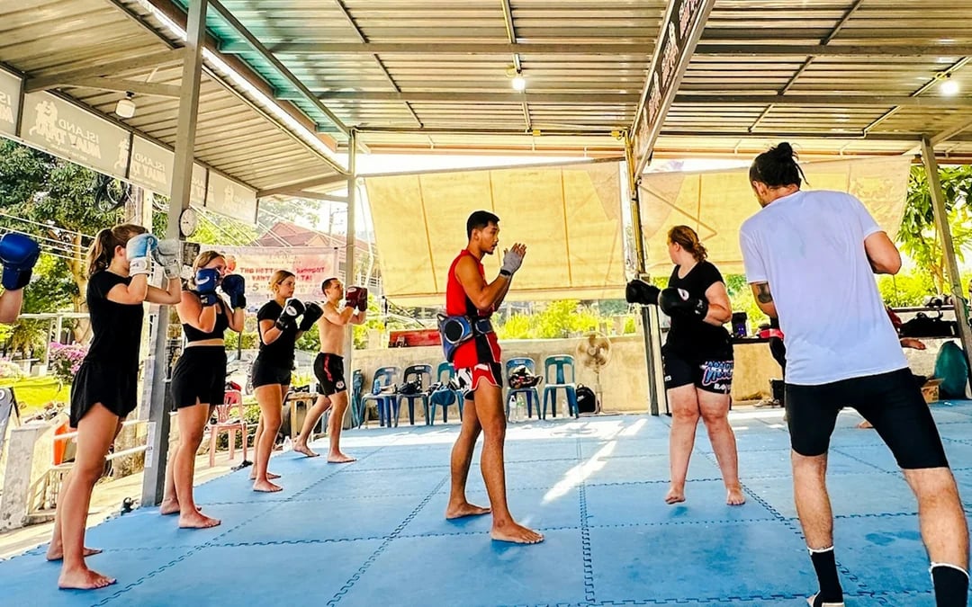 Koh Tao Muay Thai Beginner Class Image 5
