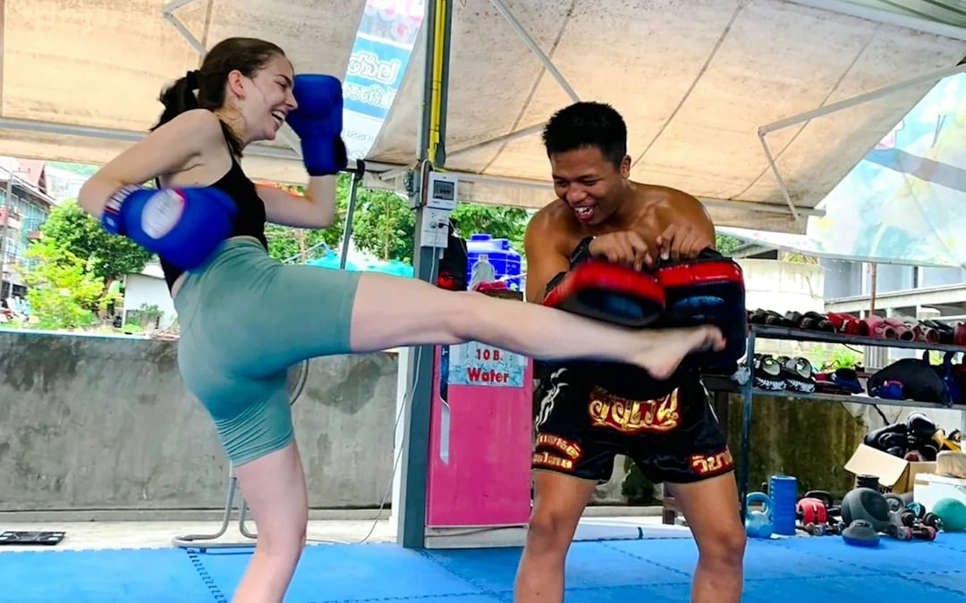 Koh Tao Muay Thai Beginner Class Image 7