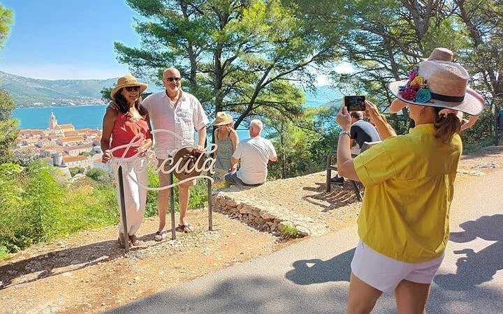 Korcula Wine Tour by Open-Top Minibus with Tastings at Three Wineries and Local Delicacies Image 1