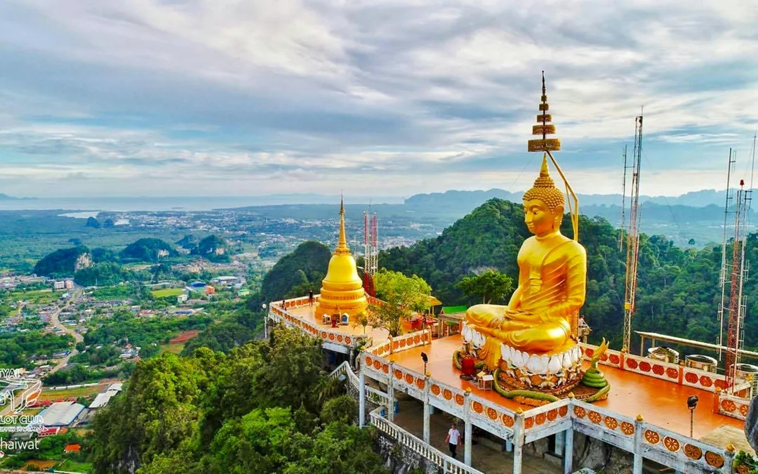 Krabi: Tiger Cave Temple, Emerald Pool & Hot Springs Tour with Hotel Transfers & Lunch Image 1