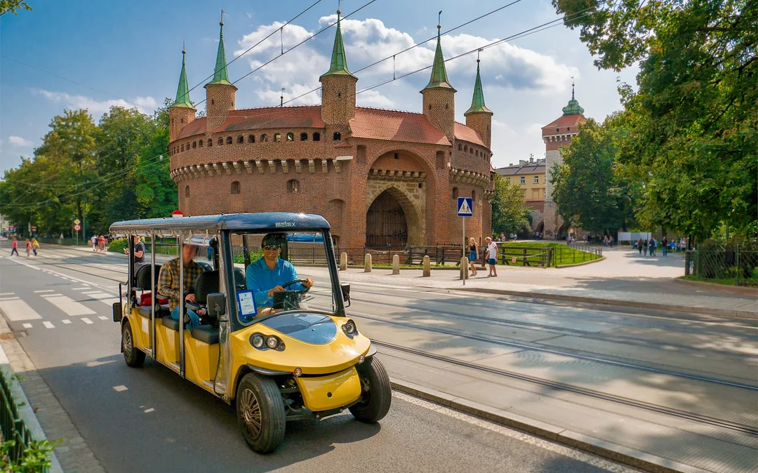 Krakow Audio Guided Tour in an Electric Car Image 3
