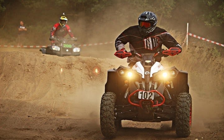 Krakow Extreme Off-Road Quad Bike Tour with BBQ Meal, and Hotel Transfers Image 1