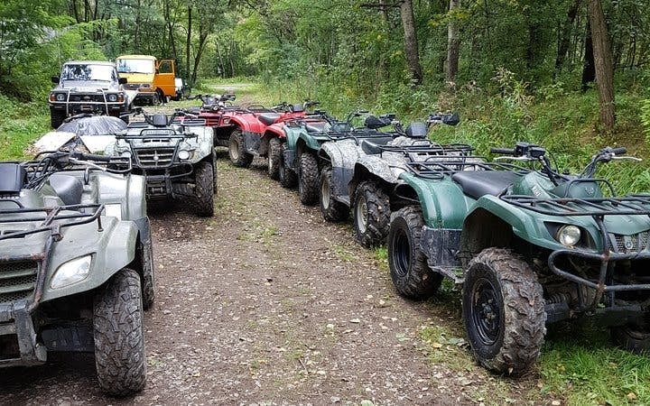 Krakow Extreme Off-Road Quad Bike Tour with BBQ Meal, and Hotel Transfers Image 6