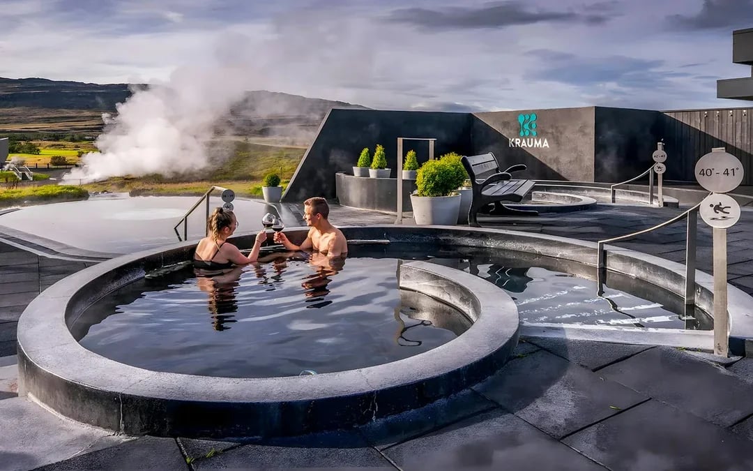 Krauma Geothermal Baths Admission Tickets Image 1