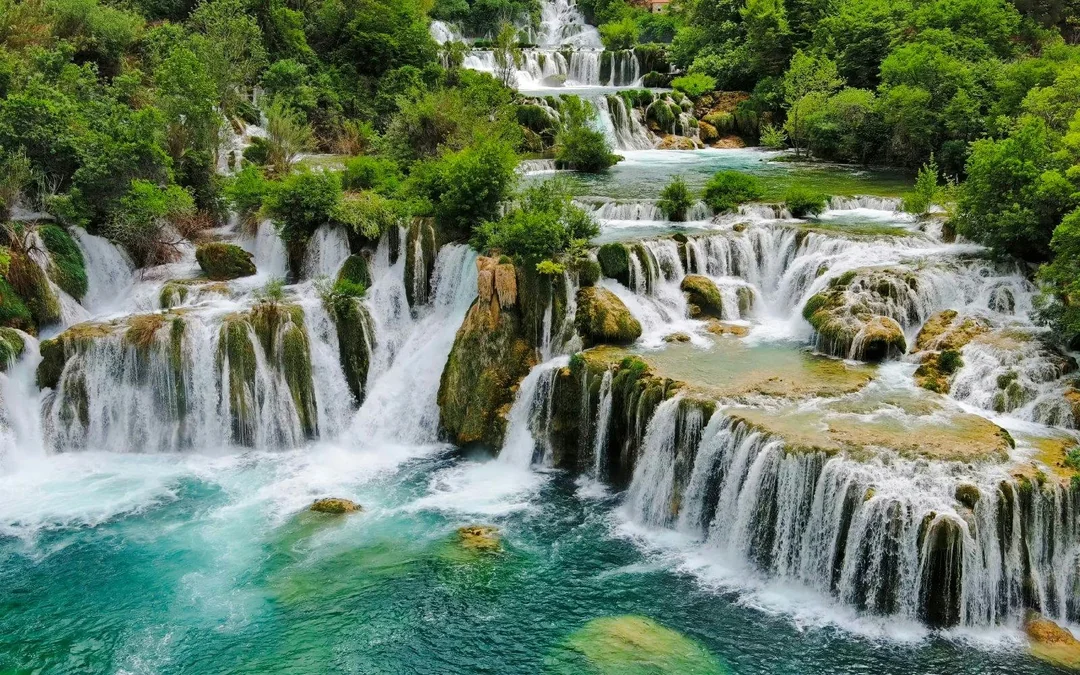 Krka Waterfalls and Šibenik Private Tour from Split Image 1