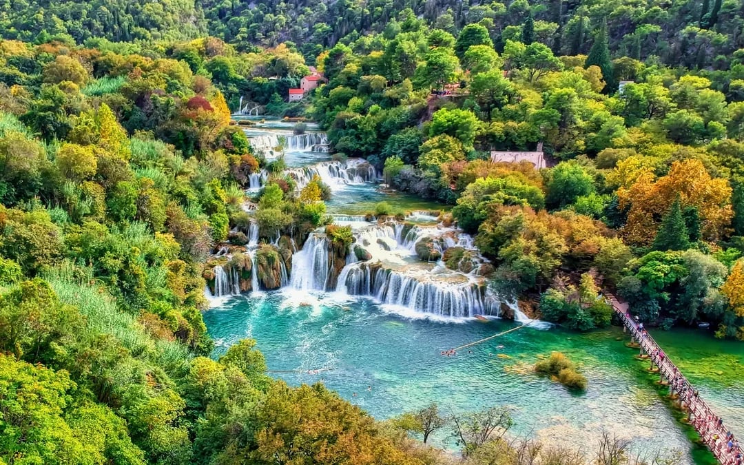 Krka Waterfalls Group Tour from Split Image 1