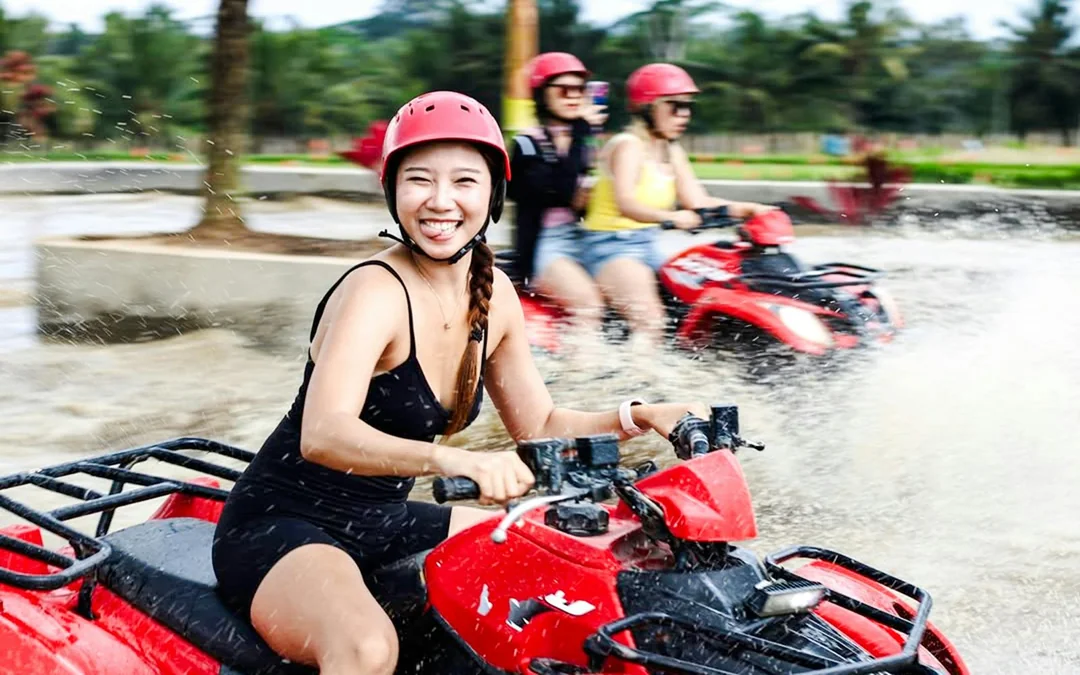 Kuber ATV Bike with Long Tunnel & Waterfalls + Lunch & Transfers Image 2