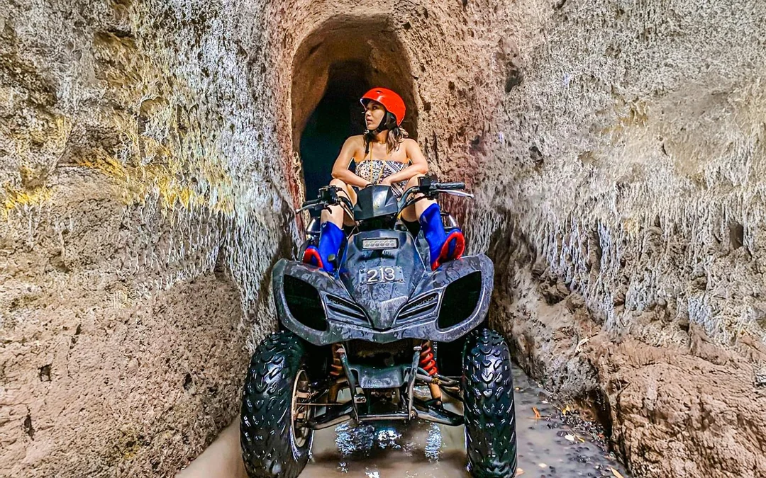 Kuber ATV Bike with Long Tunnel & Waterfalls + Lunch & Transfers Image 4