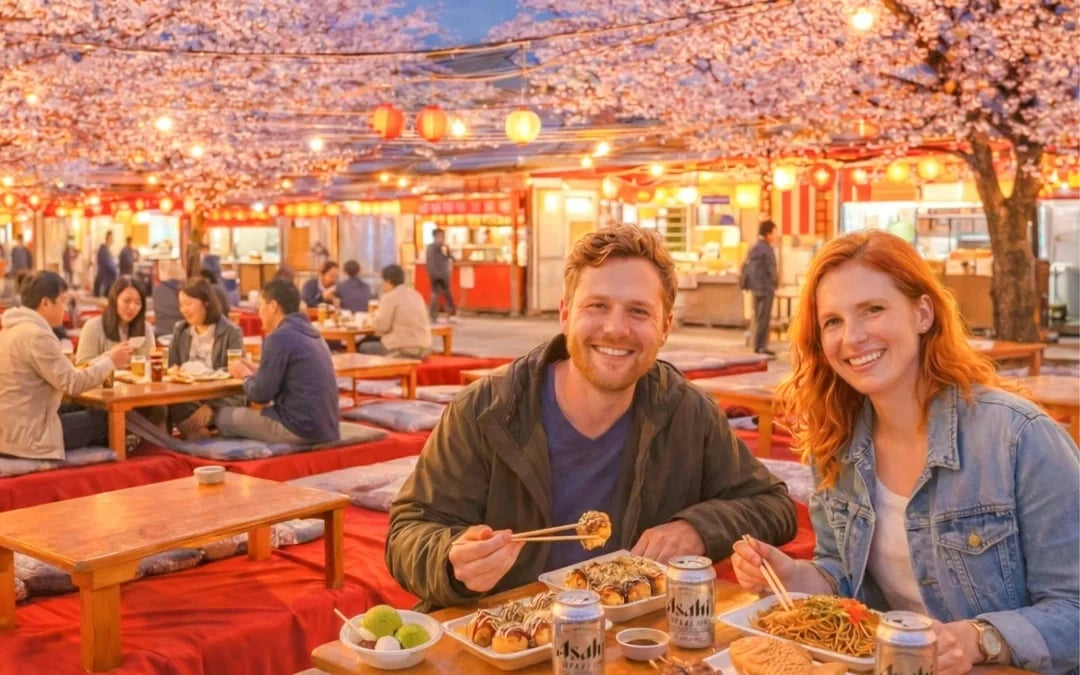 Kyoto Cherry Blossom Night Tour: Hanami, Maruyama Park, Izakaya, and Yasaka Shrine Image 6