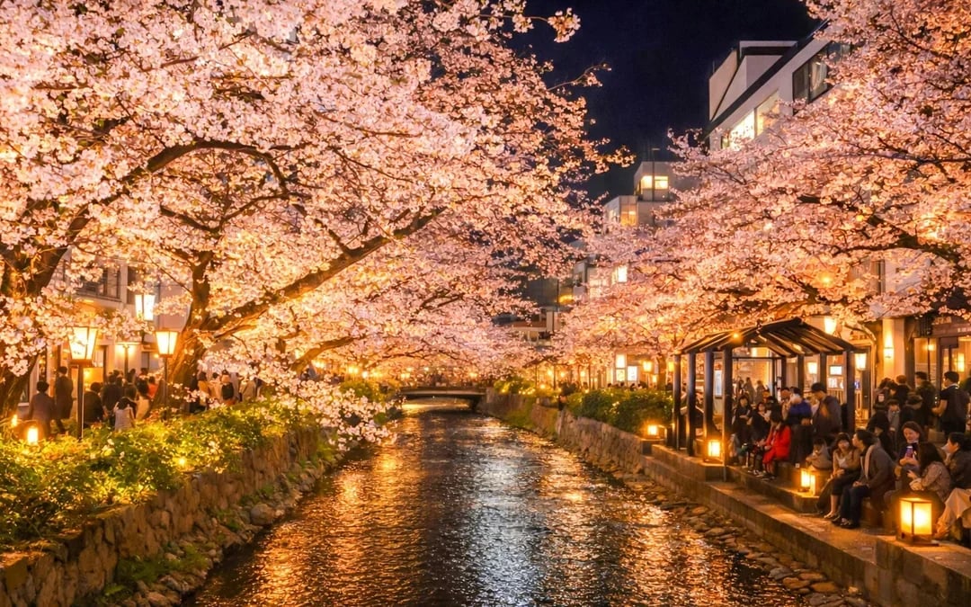 Kyoto Cherry Blossom Night Tour: Hanami, Maruyama Park, Izakaya, and Yasaka Shrine Image 10