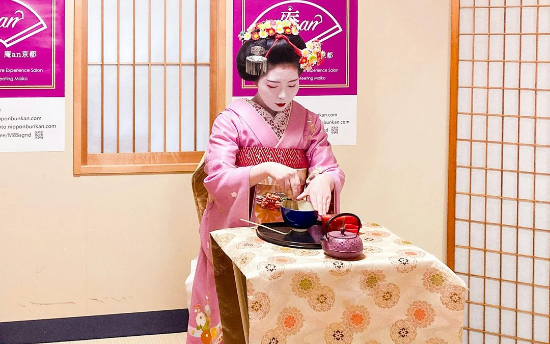 Kyoto: Dine with a Maiko – Kaiseki Meal, Live Dance, Tea Ceremony & Q&A Image 1