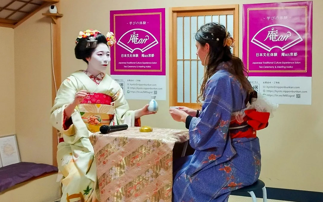 Kyoto: Dine with a Maiko – Kaiseki Meal, Live Dance, Tea Ceremony & Q&A Image 2