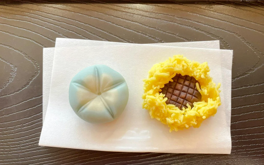 Kyoto Karasuma Area: Tea Ceremony Experience with Japanese Traditional Sweets Making Image 5