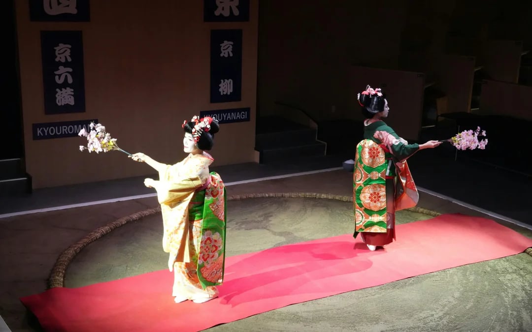 Kyoto Sumo Entertainment Show with Chicken Hot Pot and Photo Image 10