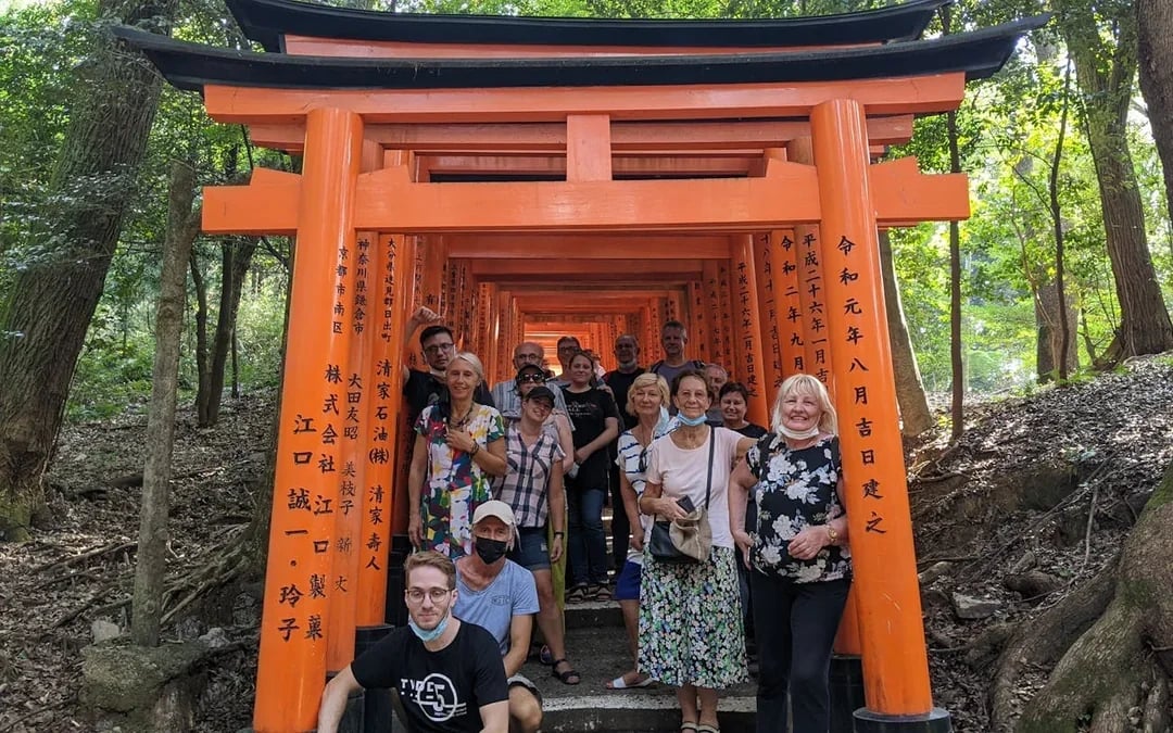Kyoto Walking Tour of Fushimi Inari, Arashiyama, Monkey Park, and Golden Temple Image 7